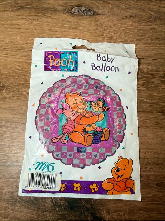 M&D Industries Other - Vintage Disney Baby Pooh It's A Girl 18" Mylar Foil Balloon NIP